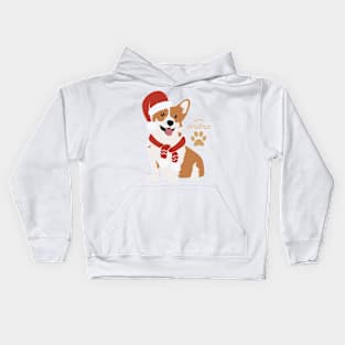 Merry Christmas Gog Lover Kids Hoodie